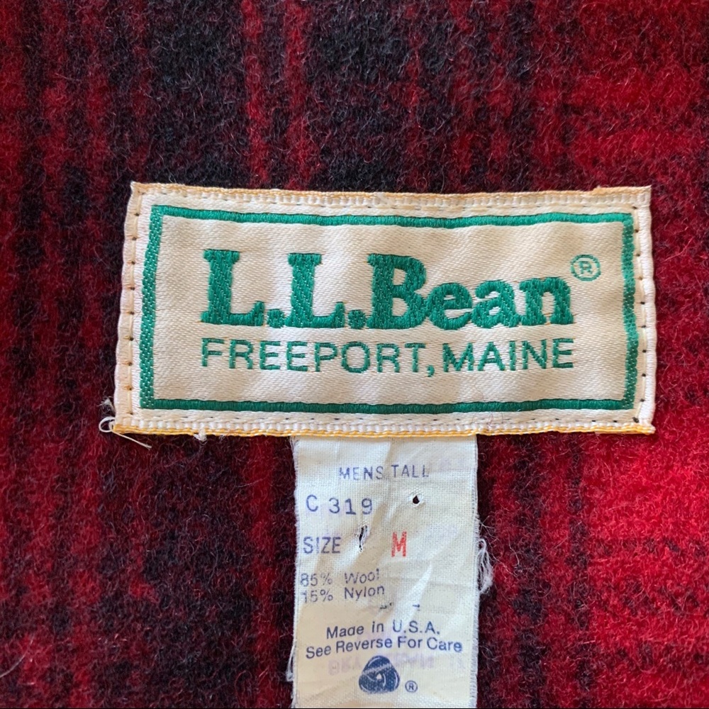 Made In USA Vintage L.L. Bean Hunting Vest - Picture 5 of 6